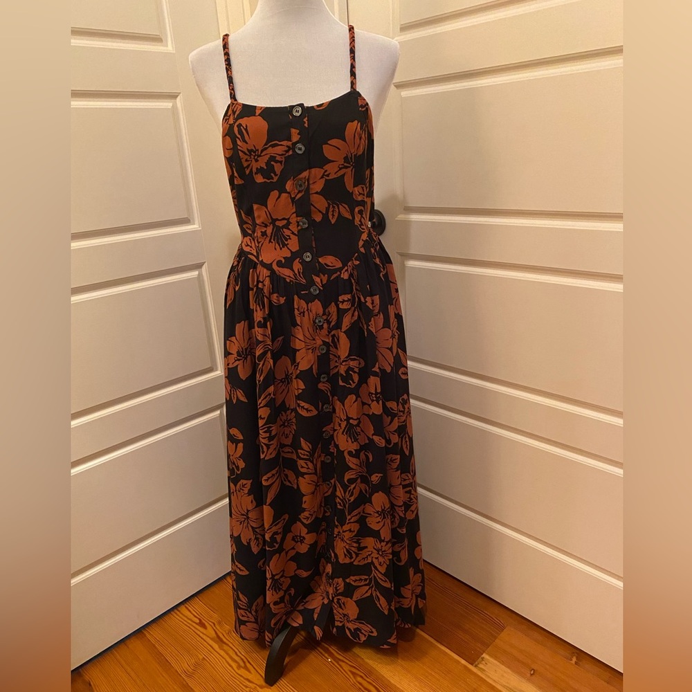 Free People Floral Maxi Dress